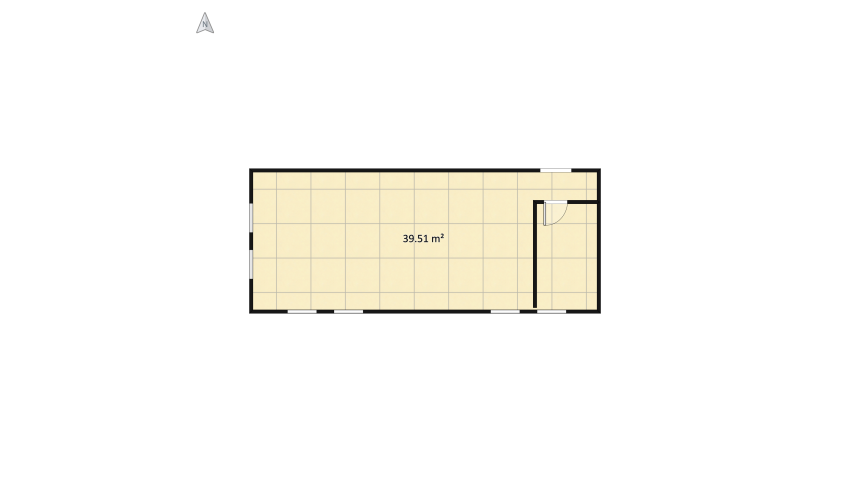 studio floor plan 41.41