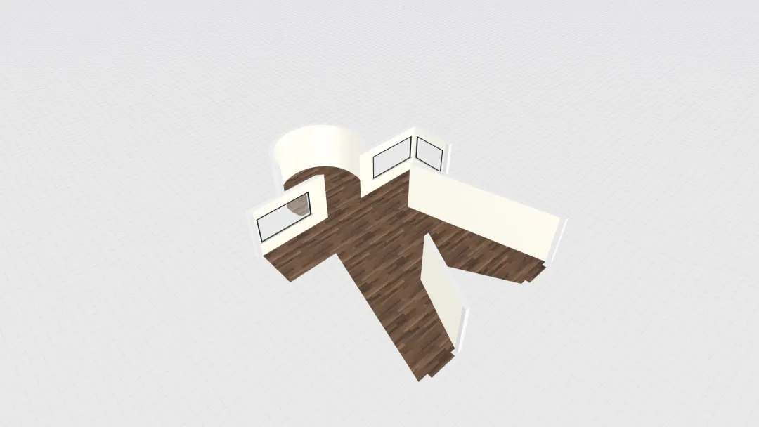 Gingerbread Man Room 3d design renderings