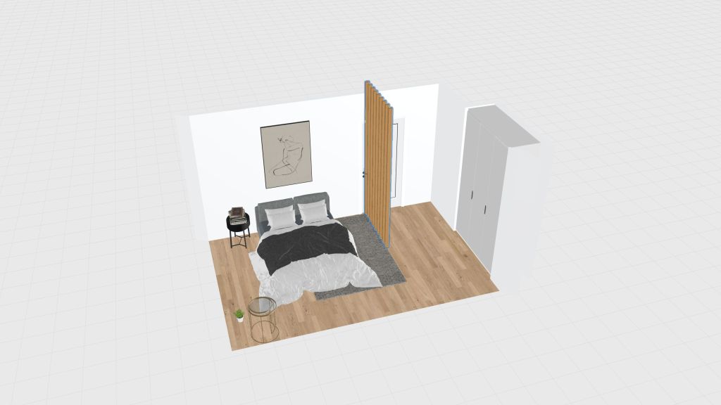 Вариант 2. Спальня. Надежда П. 3d design renderings