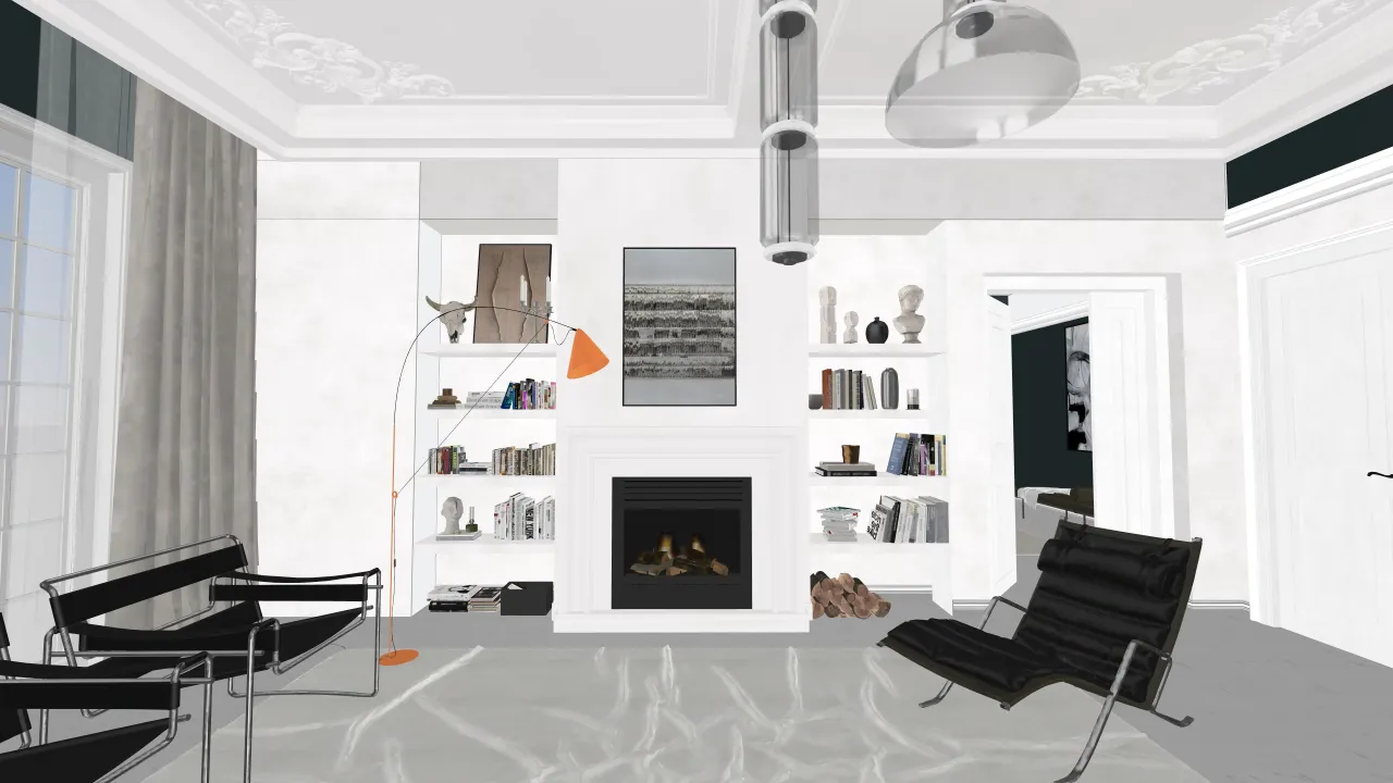 Bauhaus Style Suite 3d design renderings