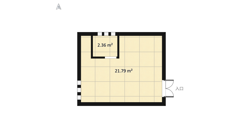 #MiniLoftContest - COLORFUL TINY HOUSE floor plan 39.78