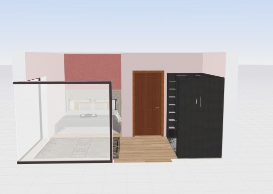 hasna bedroom Design Rendering