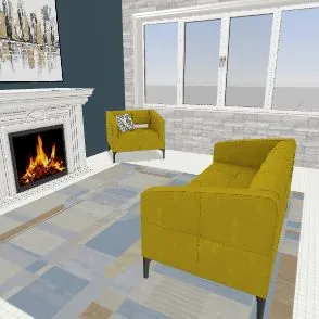 v2_Mona Lisa Classical Victorian Living Room 3d design renderings
