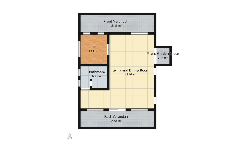 Seldon House floor plan 60.94