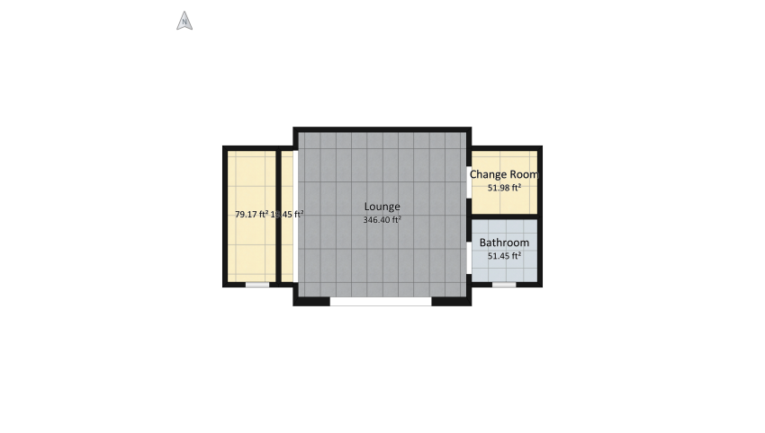 The Pool Haus floor plan 50.96