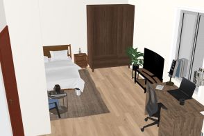 abdulla's bedroom Design Rendering