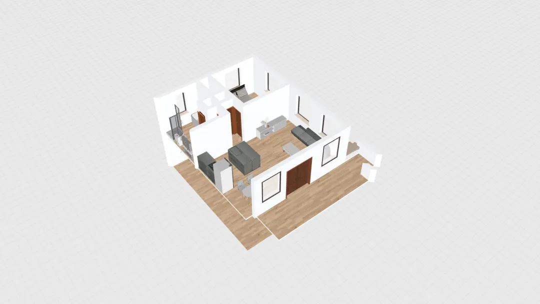 Tiny Home Project 3d design renderings