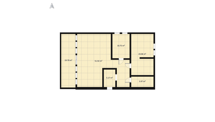Modern classic floor plan 132.07