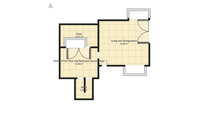 Less Is More floor plan 113.68