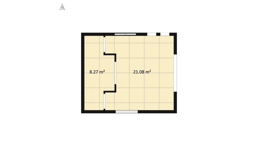 Arabian Inspired - 30sqm Master's Toilet with Walk In Closet floor plan 34.36