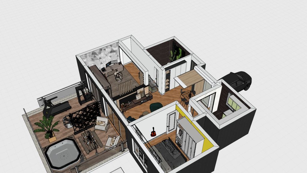 Copy of Room 4 - 3d design renderings