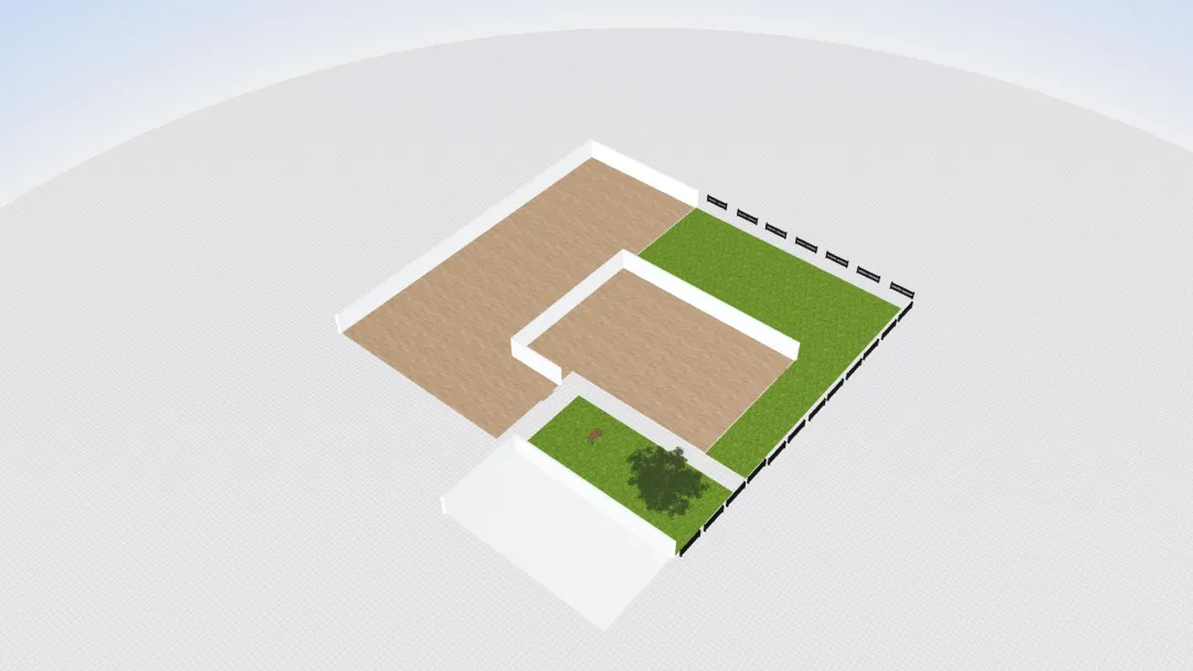 Copy of Progetto tavoli per giardino 3d design renderings