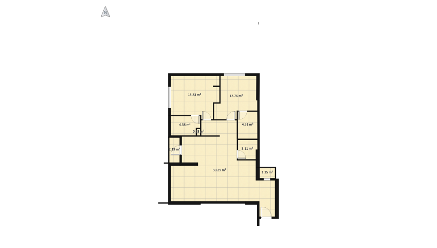 apartment floor plan 105.12