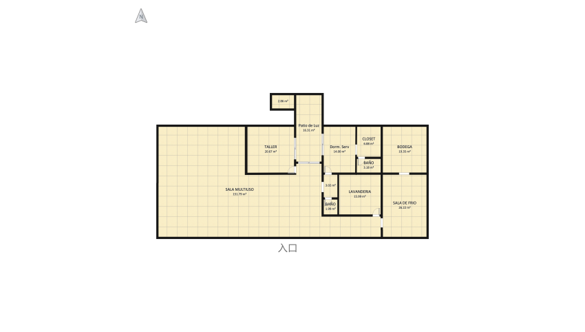 casa final tercera opcion floor plan 1308.8