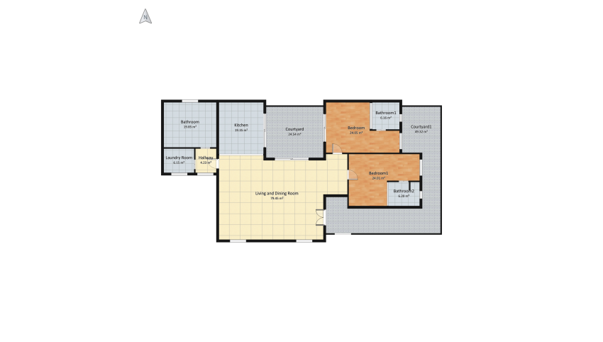 Doppio Livello floor plan 285.55