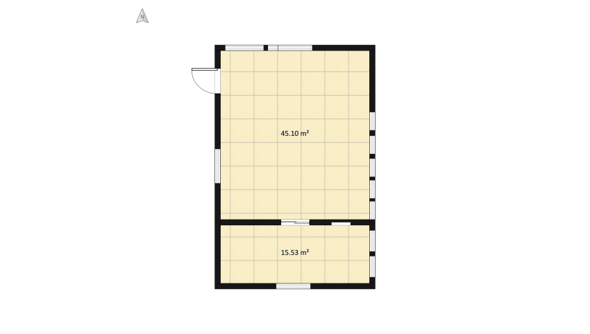 tiny home  floor plan 66.09