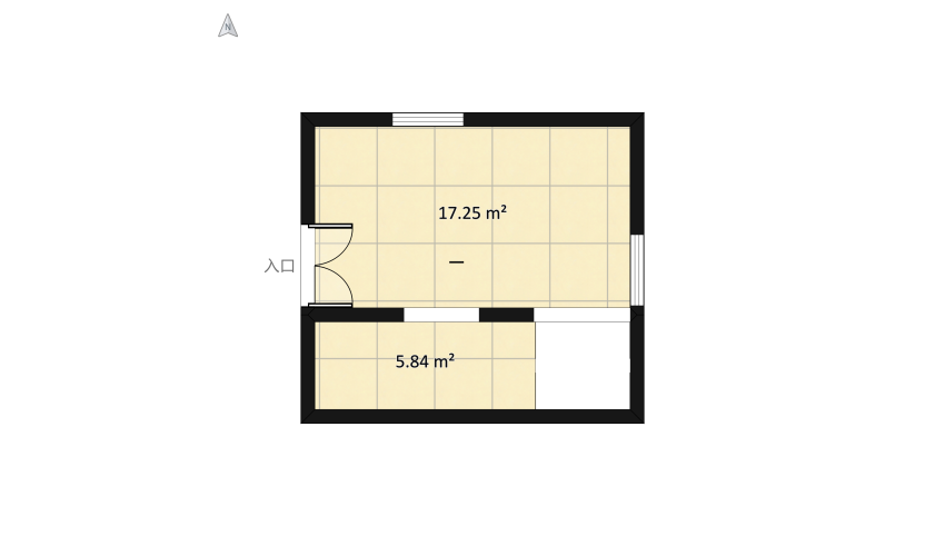 Mezőtúr floor plan 58.91