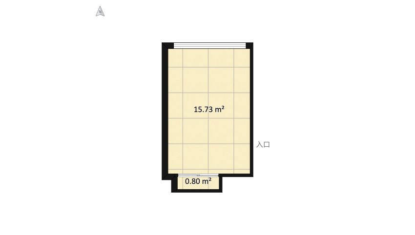 bedroom floor plan 18.35