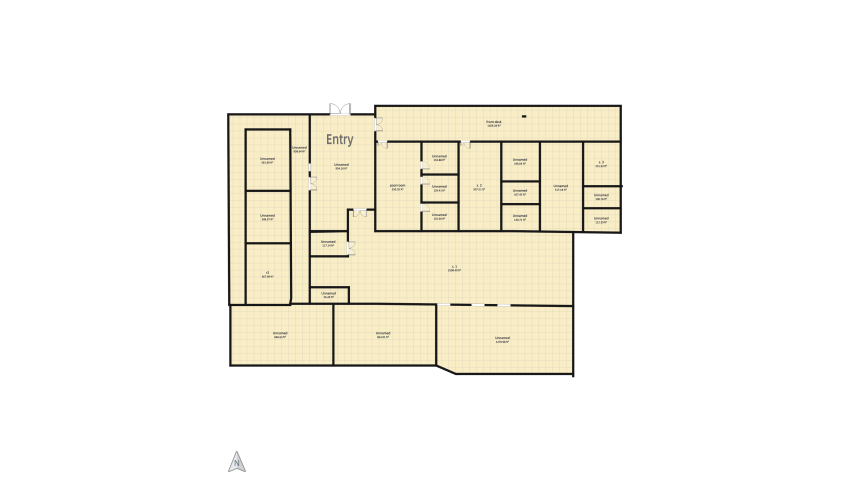 Cousin House & Business floor plan 3980.19