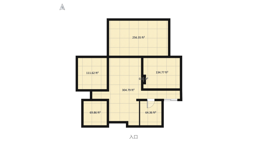 Room 4 - Natural Wood Tones floor plan 498.91