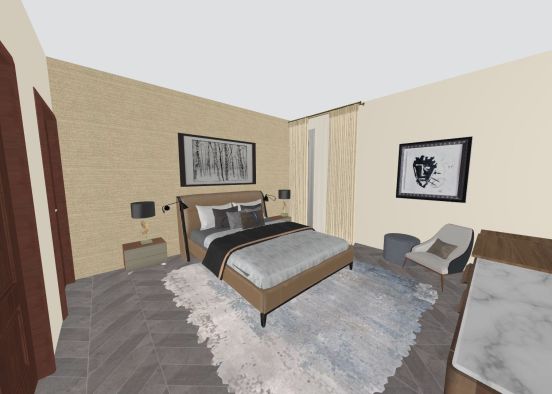 Bedroom Sanabe 2021 Design Rendering