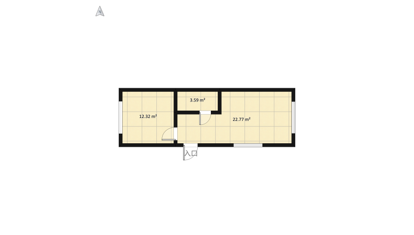 Tiny house floor plan 44.22