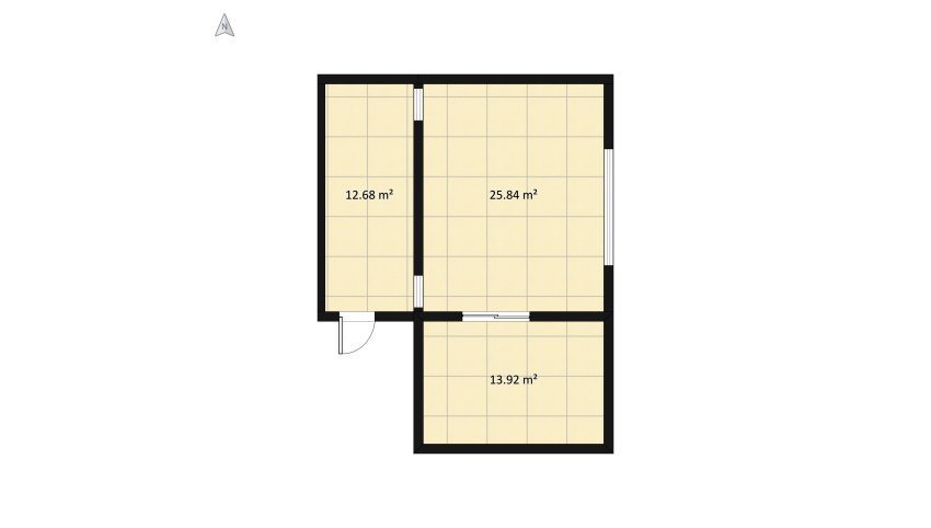 Rosilis terraza floor plan 58.63