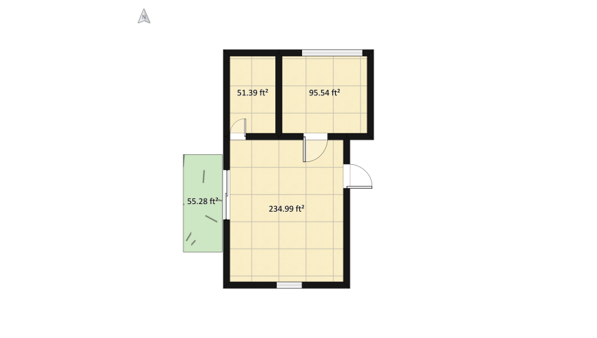 un joli appartement floor plan 45.57