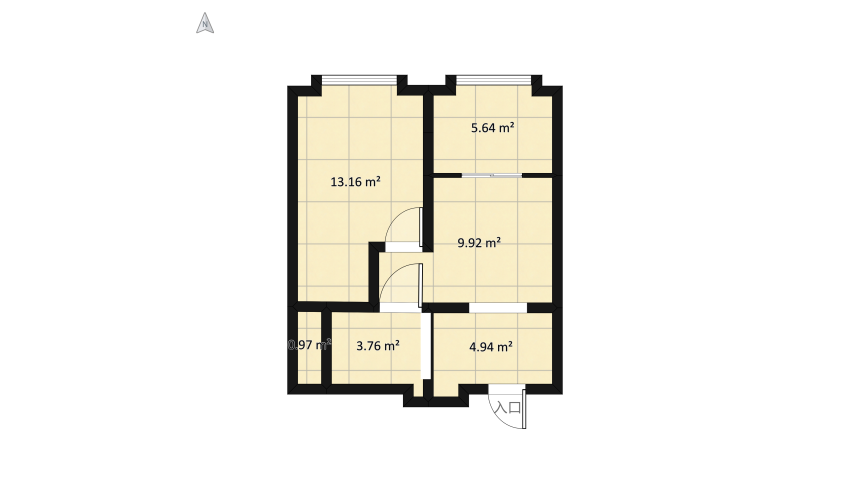 1_1 floor plan 45.85