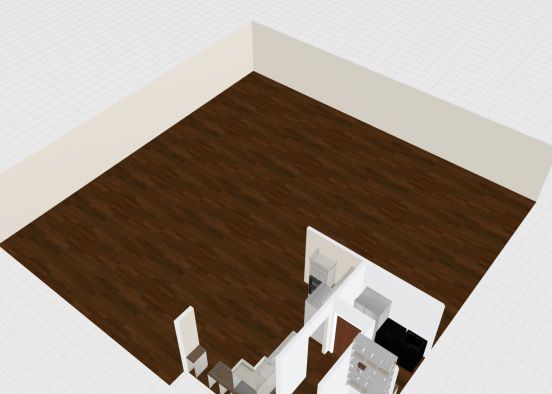 A Kitchen Mudroom Laundry - 2 Design Rendering