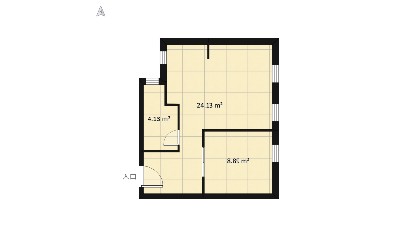 Diplomski floor plan 41.89