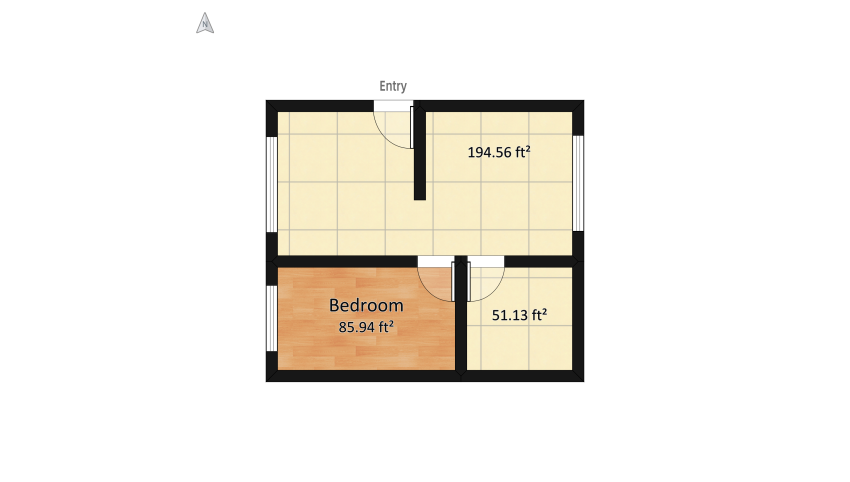 mini apartemen floor plan 36.08