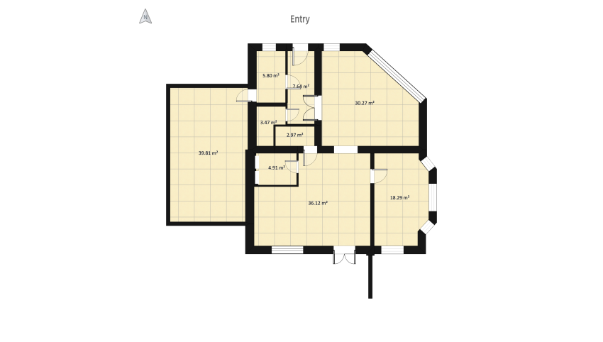 чешский дом 2 с кладовкой 3.0_copy_copy floor plan 316.68