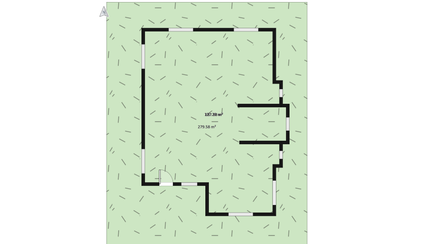 Modern Villa floor plan 676.83