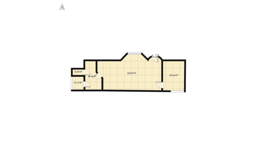 Modern Bohemian House #modern #bohemian  floor plan 72.86