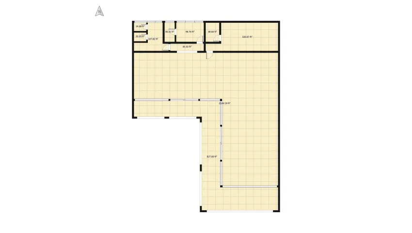 #BrunchContest / Industrialist  / cafe, restaurant and bar floor plan 674.2