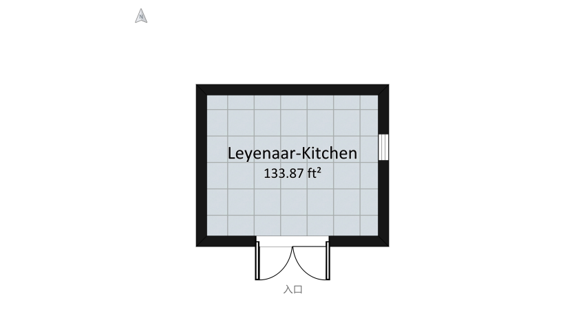 Leyenaar-Kitchen floor plan 14.2