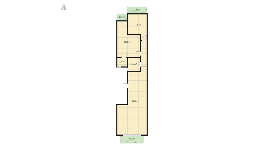 St.Julians 2 bedroom Apartment floor plan 123.56