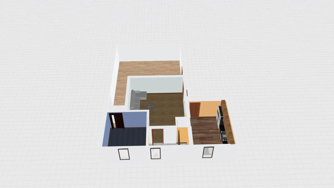 Alfred Reed's house 3d design renderings