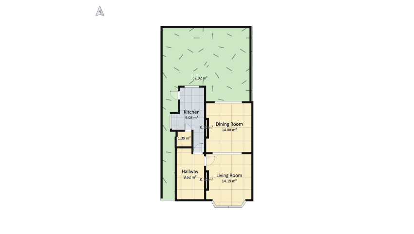Duplex UK floor plan 153.23