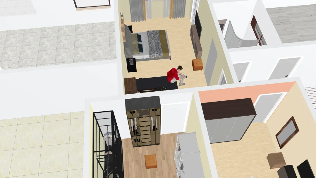Casa CABV - Versão 20 - Superior 3d design renderings