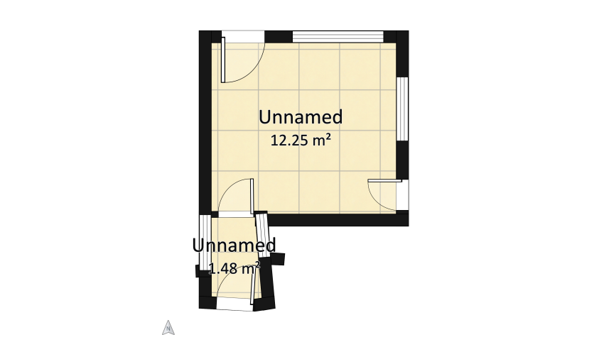 BEDROOM-2 RENDERS floor plan 13.65