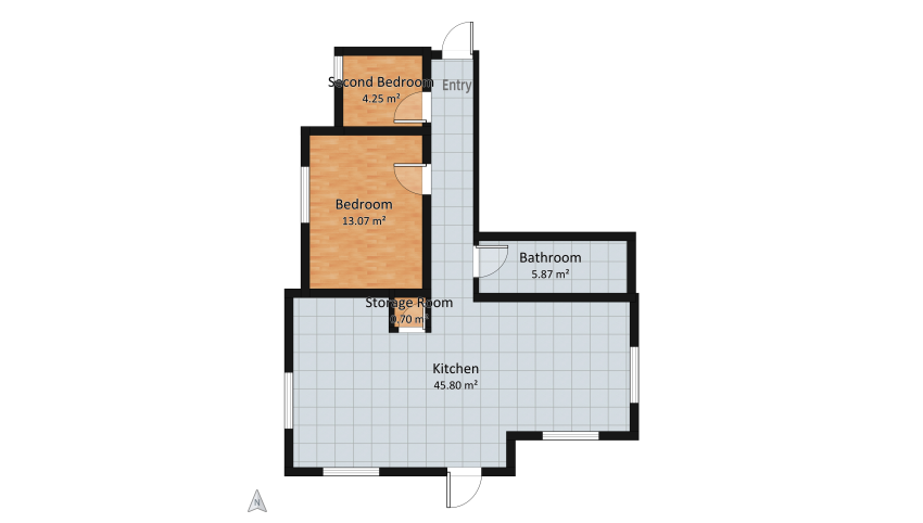 Casa Baban floor plan 69.1