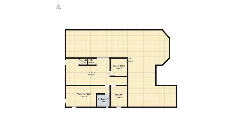 Aziz House floor plan 1306.13