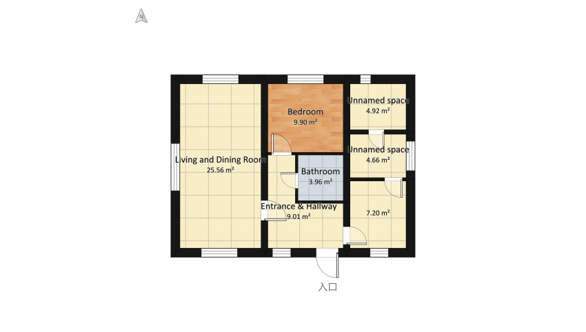 Copy of v2_Guest House v.0.8 floor plan 78.28