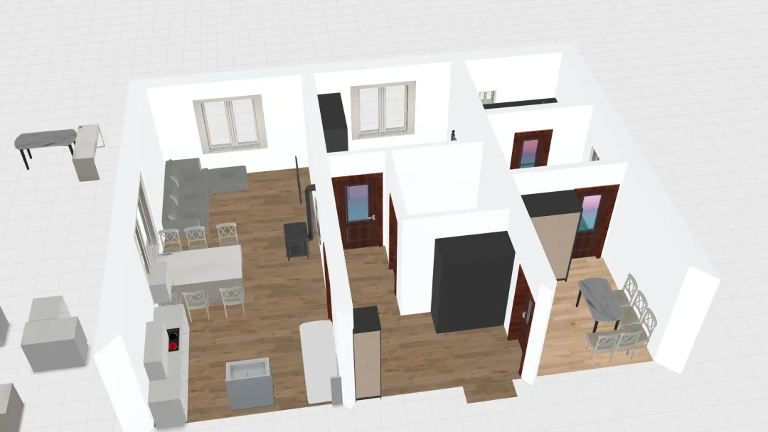 Copy of v2_Guest House v.0.8 3d design renderings