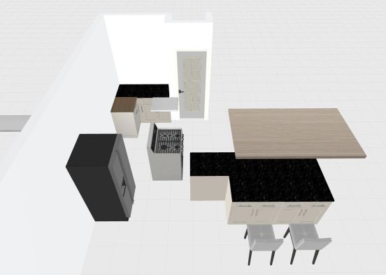 984 Diane Drive Kitchen Design Rendering