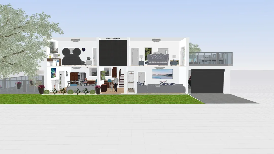 Maya's House Design Copy_copy 3d design renderings