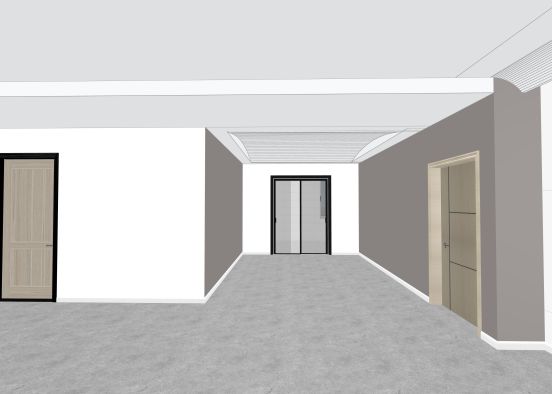 11 Three Bedroom Large Floor Plan Design Rendering