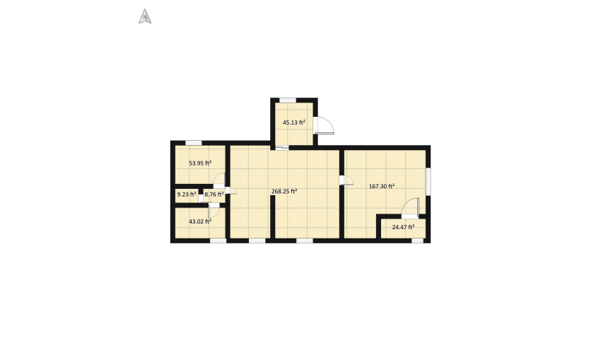 domek floor plan 135.78
